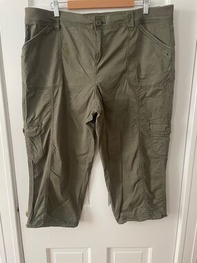 Style & Co. Capri Crop Cargo Pants 18